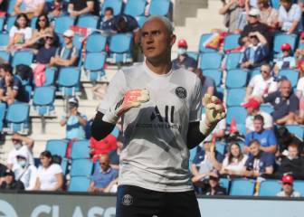 Keylor Navas volvió a la actividad 123 días después