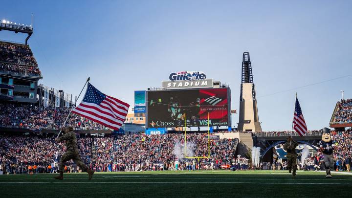 Panorámica del Gillette Stadium