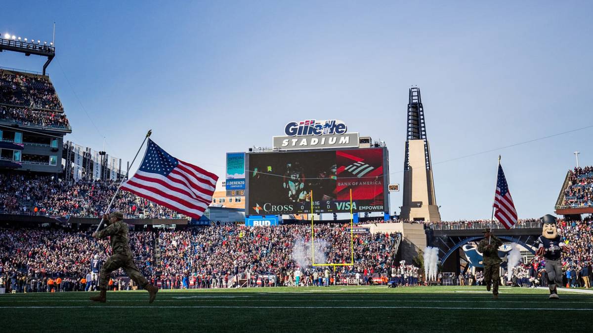 Panorámica del Gillette Stadium