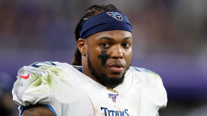 Derrick Henry con los Titans