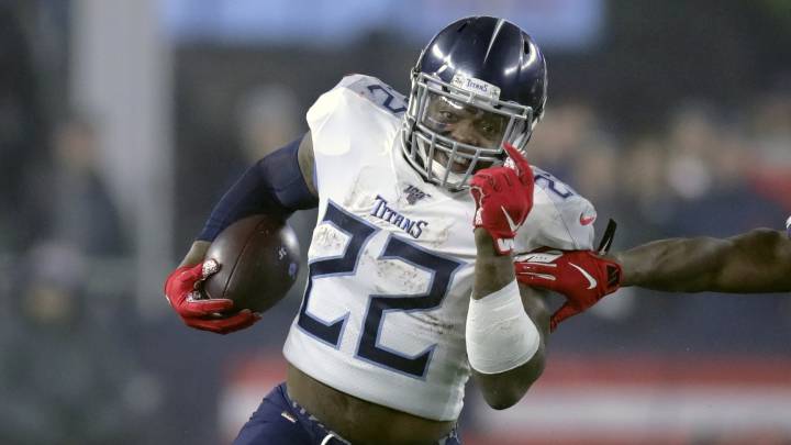 Derrick Henry con los Titans