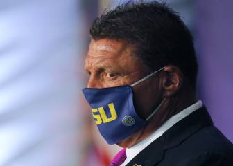 Ed Orgeron pide campaña de NCAA a pesar de la Covid-19