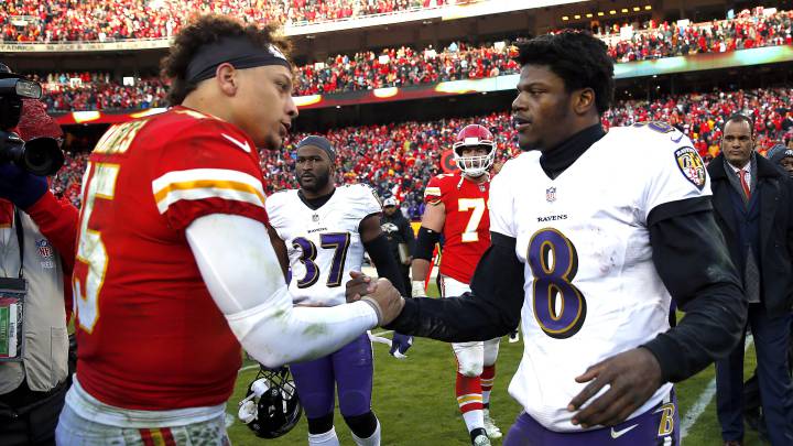 Lamar Jackson, Patrick Mahomes