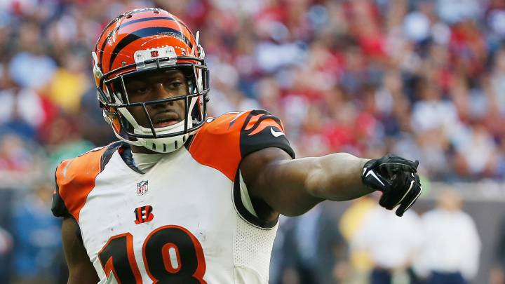 A. J. Green con los Bengals