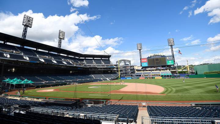 Panorámica del PNC Park de Pittsburgh