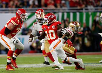 Hill ve en los Chiefs a una dinastía de siete Super Bowls