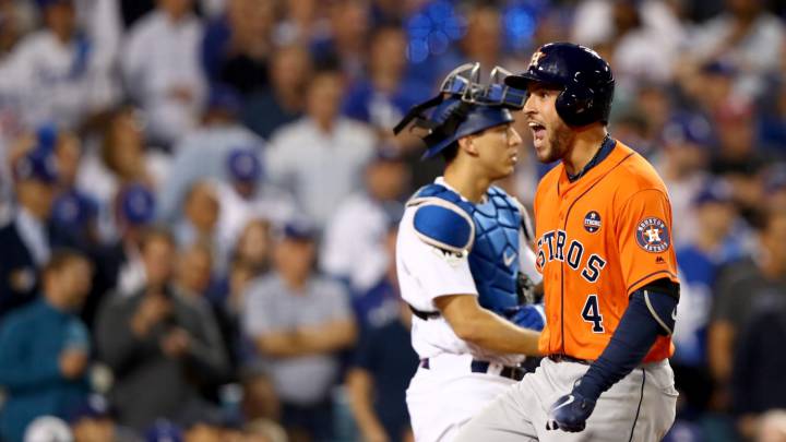 George Springer en Serie Mundial 2017