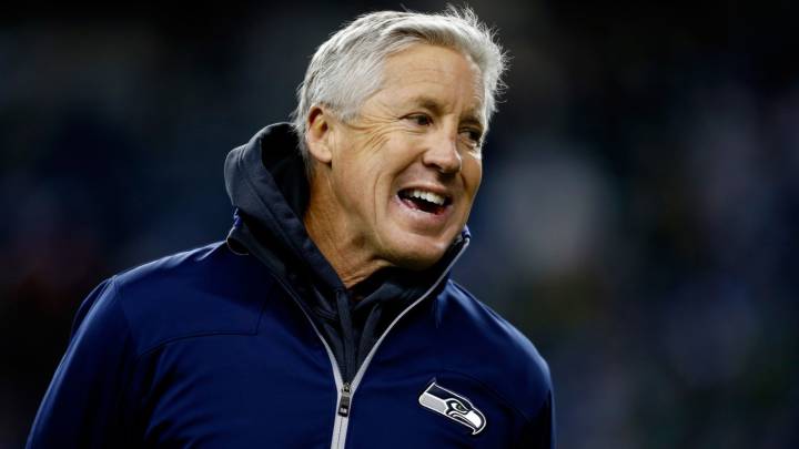 Pete Carroll con los Seahawks