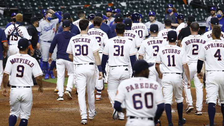 Pelea entre Astros y Dodgers
