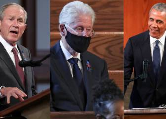 Obama, Bush y Clinton despiden a John Lewis
