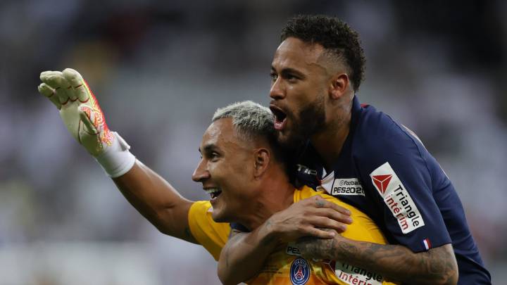 Neymar se rinde a Keylor Navas: "Qué grande eres, hermano"