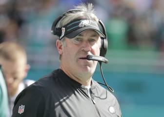Coach de los Eagles da positivo a prueba de covid-19
