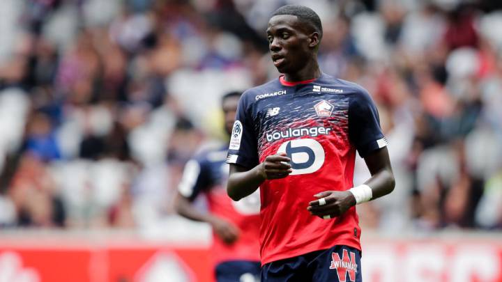 Timothy Weah reaparece en los entrenamientos del Lille