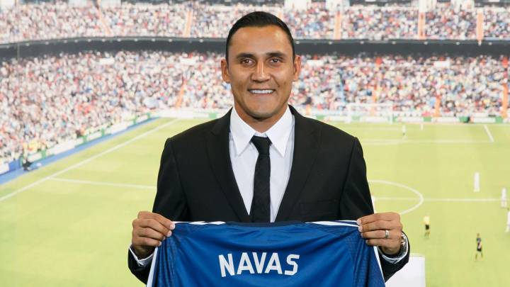 A 6 años de la presentación de Keylor Navas con el Real Madrid