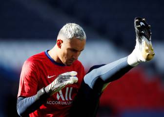 Keylor Navas fue capitán por primera vez con el PSG