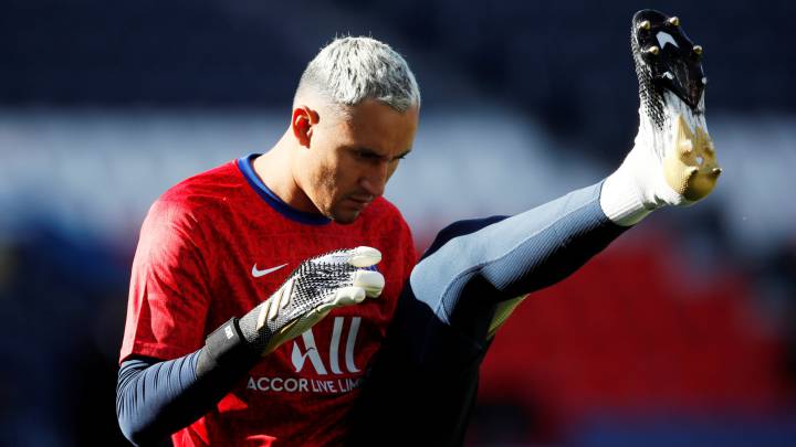 Keylor Navas fue capitán por primera vez con el PSG