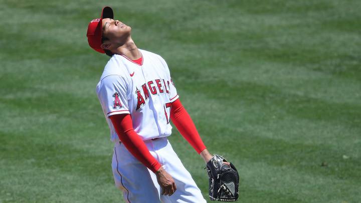 Shohei Ohtani con los Angels
