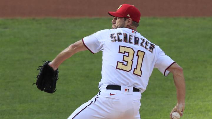 Max Scherzer con los Nationals