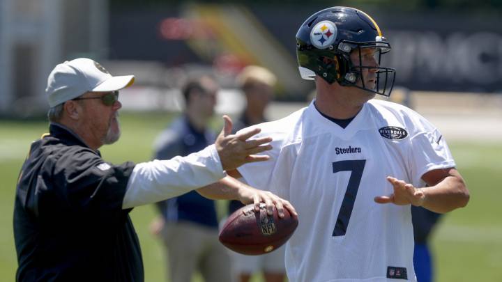 Ben Roethlisberger con los Steelers