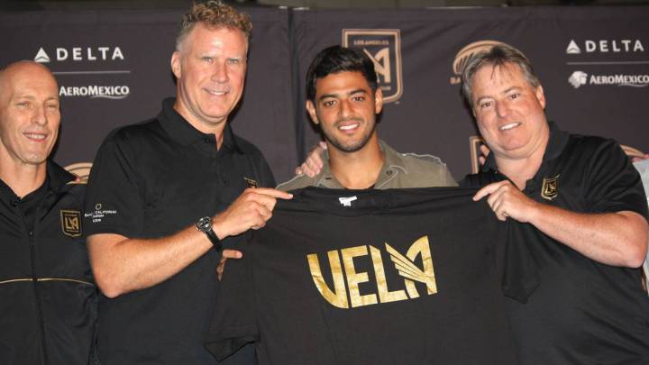Se cumplen tres años del fichaje de Carlos Vela con LAFC