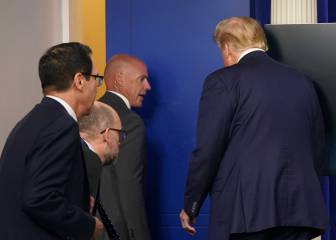 Evacuan a Trump tras tiroteo en inmediaciones de la Casa Blanca