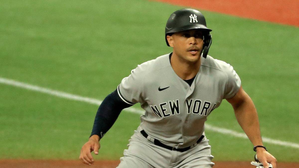 Giancarlo Stanton con los Yankees