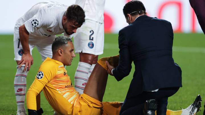 PSG no descarta a Keylor Navas para las semifinales de Champions