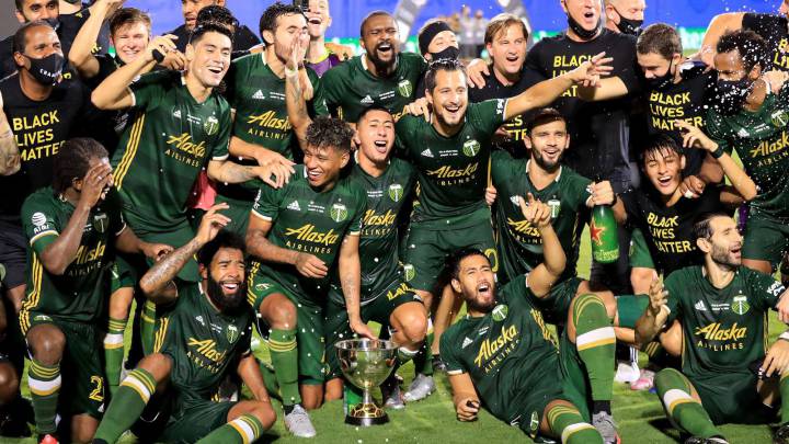 Portland Timbers arrasó con premios individuales de MLS is Back