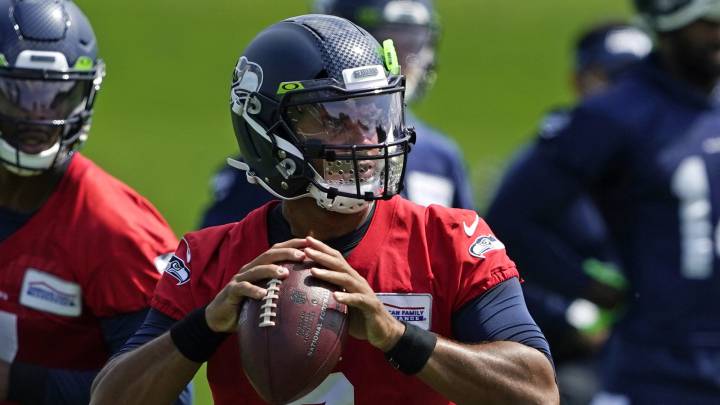 Russell Wilson con los Seahawks