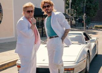 Beckham se divierte a lo ‘Miami Vice’ junto a James Corden