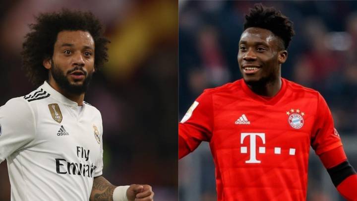 Marcelo llena de elogios a Alphonso Davies su actuación frente al Barcelona