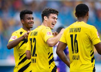 ¡On fire! Gio Reyna marca doblete con el Borussia