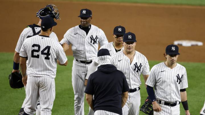 Yankees celebran triunfo sobre Red Sox