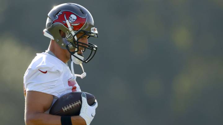 Rob Gronkowski con los Buccaneers
