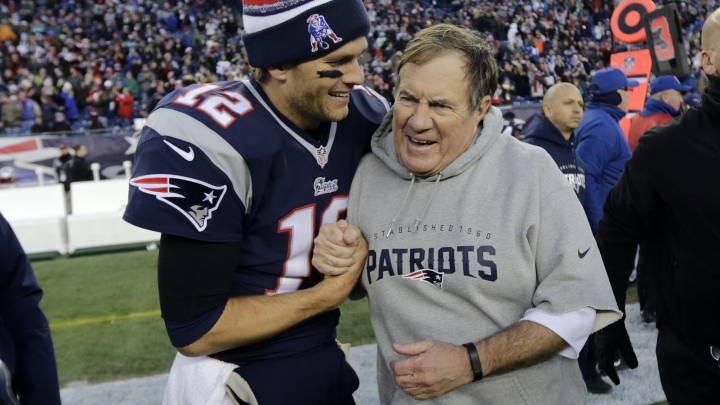 Bill Belichick y Tom Brady
