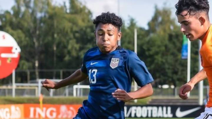 El defensa nacido en Los Ángeles, California nos dejó una estampa digna de enmarcar en el partido frente a Orange County SC por la USL.