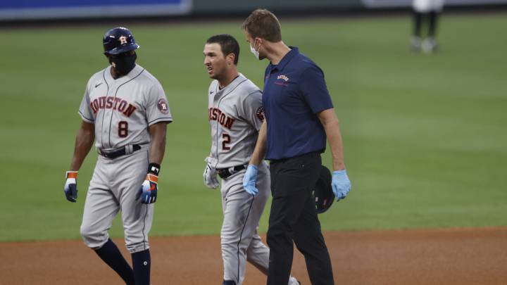 Alex Bregman con los Astros