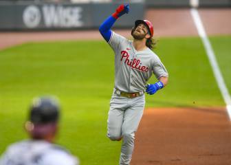 Bryce Harper rinde tributo a Kobe en partido de Phillies