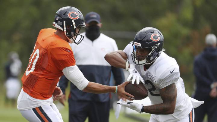 David Montgomery con los Bears