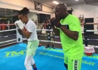 Floyd Mayweather inicia en el boxeo al cantante Ozuna