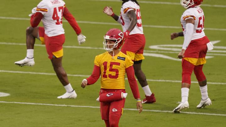 Patrick Mahomes con los Chiefs