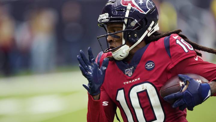 DeAndre Hopkins con los Texans