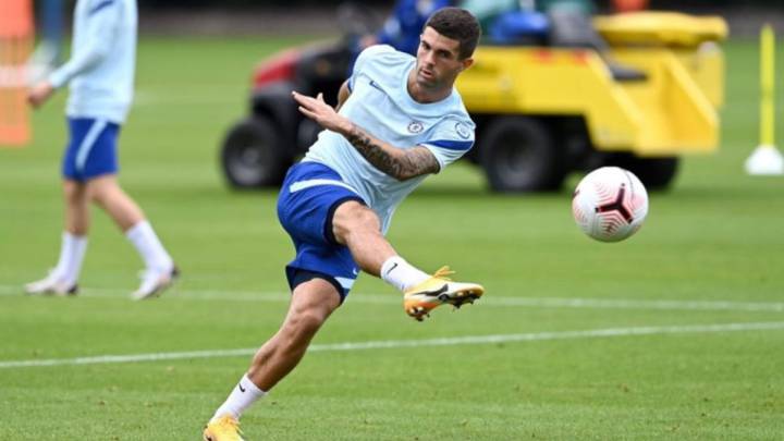 Christian Pulisic supera su lesión y podría ser titular en debut de Chelsea