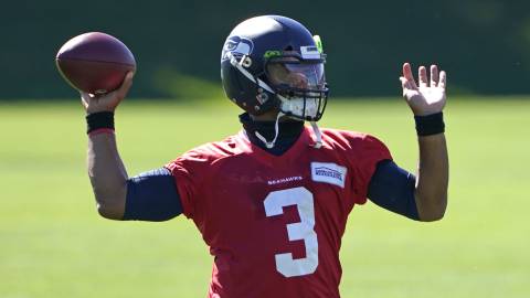 Russell Wilson con los Seahawks