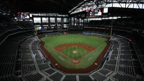 Panorámica del Globe Life Field