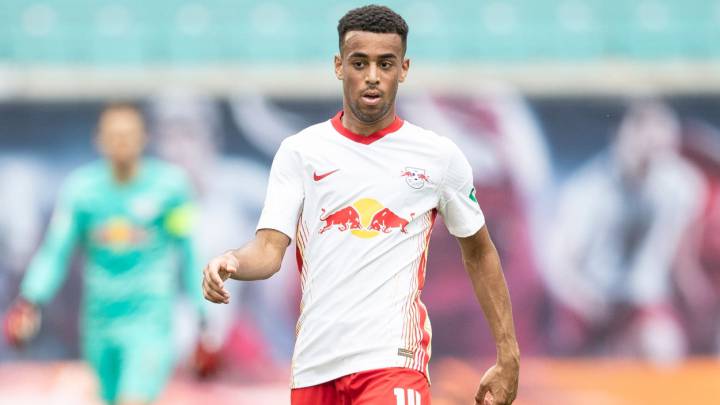 Tyler Adams fue MVP en primer partido de la temporada con Leipzig