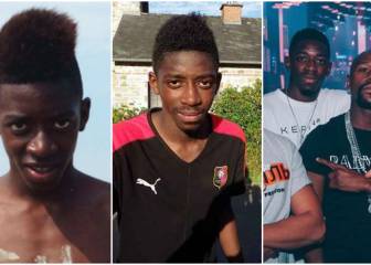 10 fotos inéditas de Dembélé, jugador del FC Barcelona
