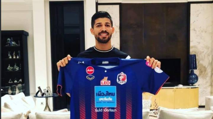 Nelson Bonilla debutó con el Port FC del fútbol de Tailandia