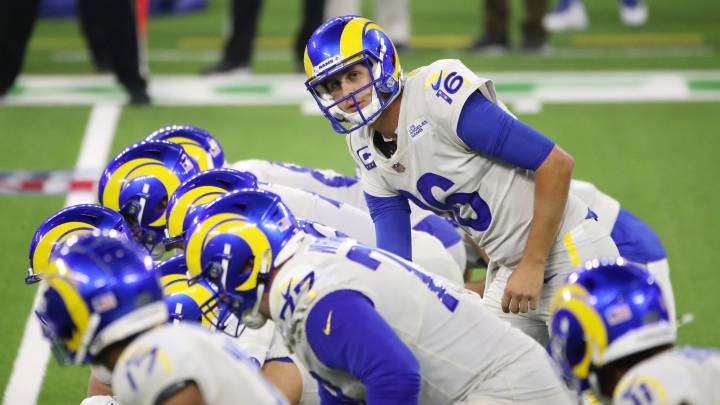 Jared Goff con los Rams