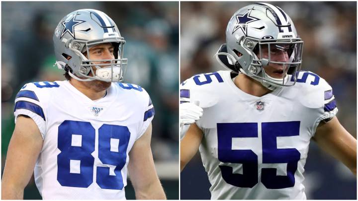 Blake Jarwin y Leighton Vander Esch